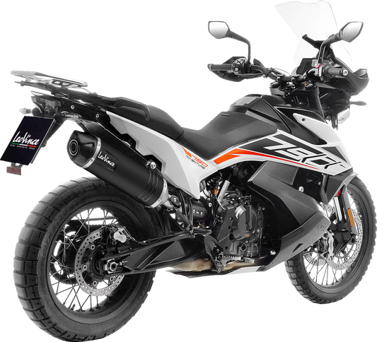 LEOVINCE LV One EVO Slip-On Muffler - Black 14414EBU