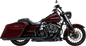 VANCE & HINES Twin Slash Slip-On Muffler - Black - FL 46672