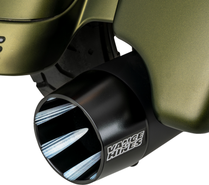 VANCE & HINES Blackbird 450 Slip-On Mufflers - Black 46792