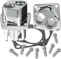 S&S CYCLE Billet Tappet Guides - Chrome - Big Twin 106-5428