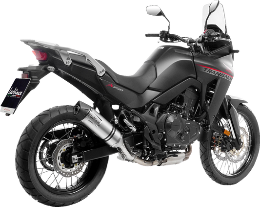 LEOVINCE LV One Slip-On Muffler - Stainless Steel - Honda XL750 Transalp 14440EU
