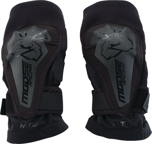 MOOSE OFFROAD Compression Knee Guards - Black - XS/S 2704-0748