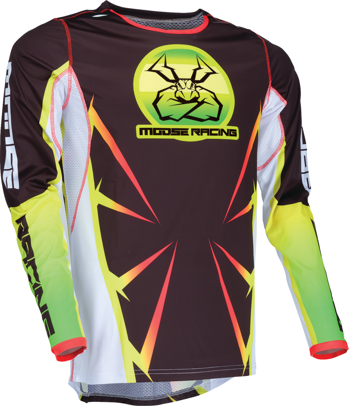 MOOSE OFFROAD Agroid Jersey - Black/Yellow/White - Medium 2910-7918