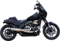 S&S CYCLE 2-into-1 Qualifier Exhaust System - 50-State - Silver - Softail 550-1103