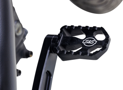 S&S CYCLE Brake Pedal - Mid-Mount - Black 560-0370