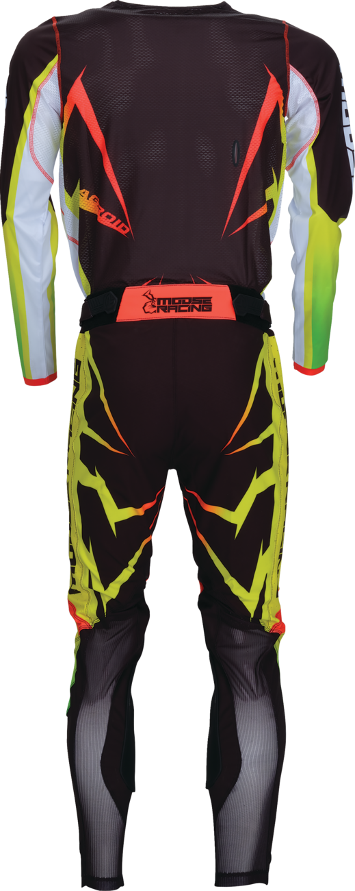 MOOSE OFFROAD Agroid Jersey - Black/Yellow/White - Medium 2910-7918