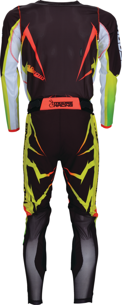 MOOSE OFFROAD Agroid Jersey - Black/Yellow/White - Medium 2910-7918