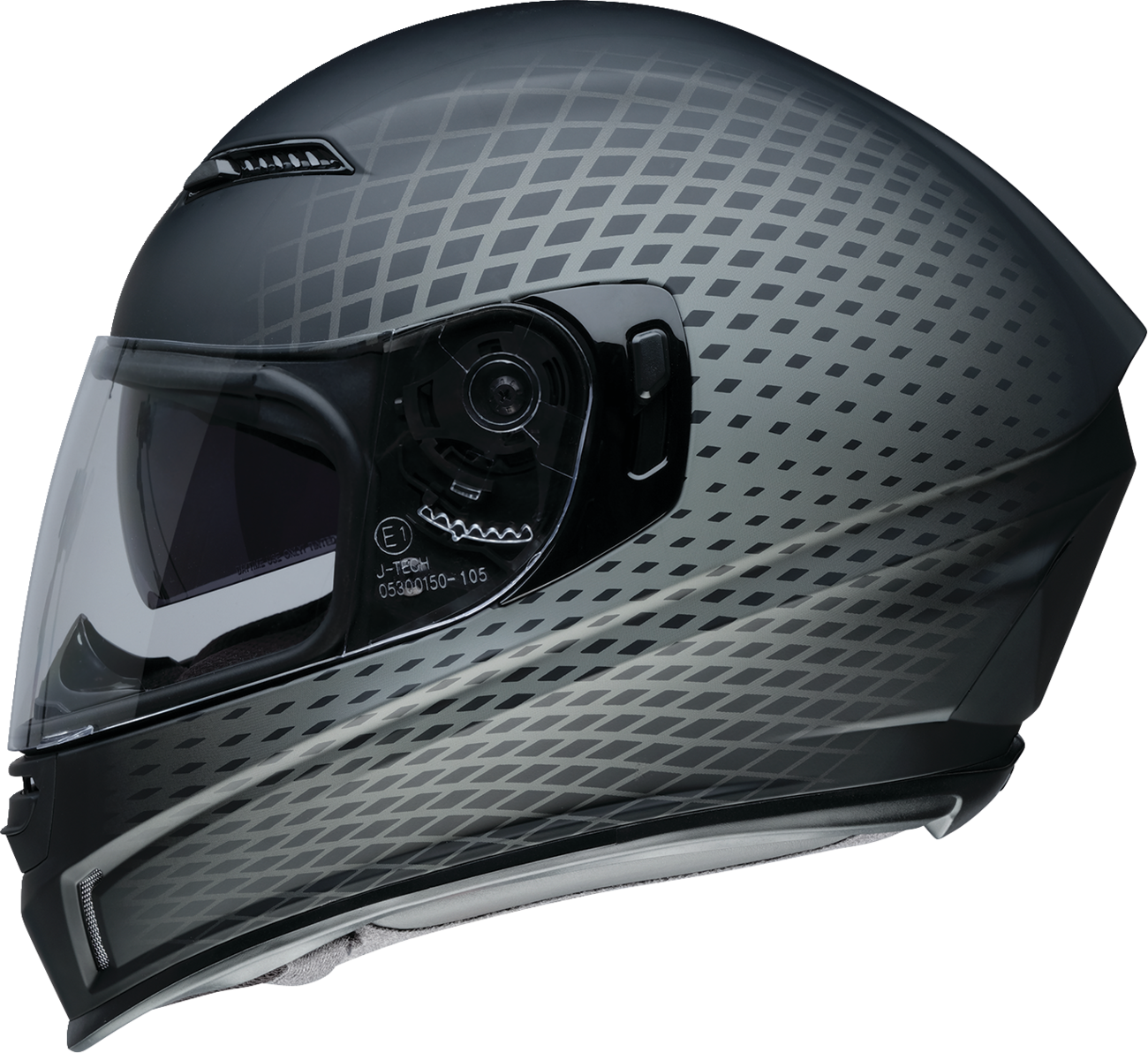 Z1R Jackal Helmet - Waveform - Gray - Small 0101-16148