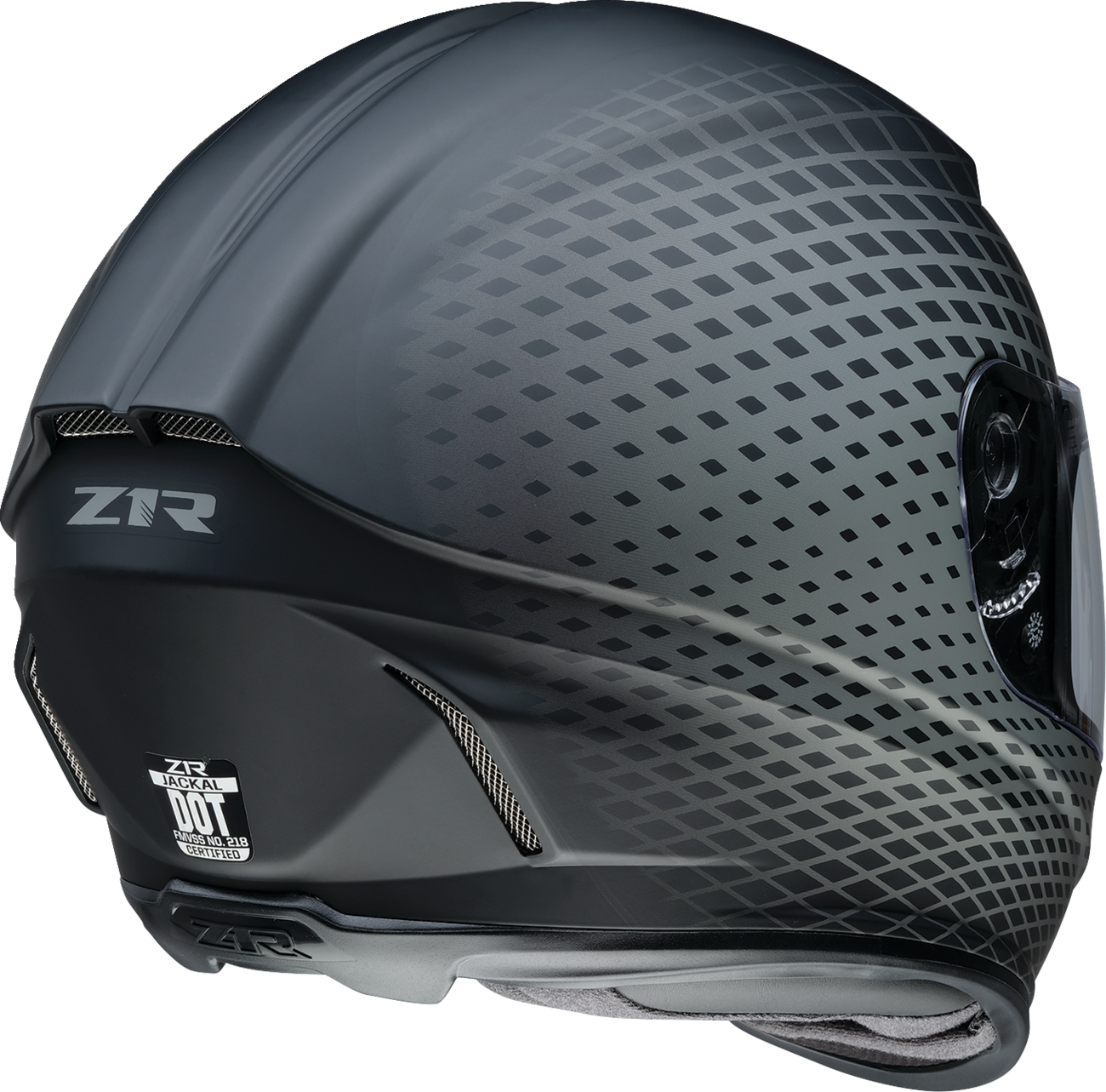 Z1R Jackal Helmet - Waveform - Gray - Small 0101-16148