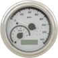 DAKOTA DIGITAL MVX Series Analog Gauge System - White/Gray/Chrome MVX-2011-WG-C