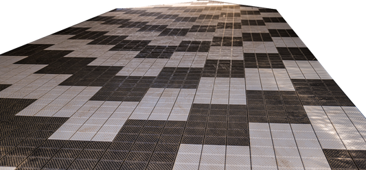 CALIBER ProTech Smooth Flooring - Gray - 24 pcs 13612-3