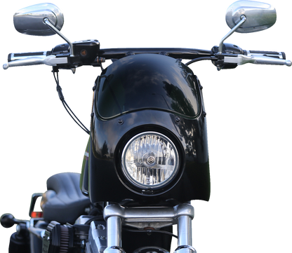 BURLY BRAND Outlaw Fairing - 5-3/4" Headlight - 35 mm - 49 mm Forks B10-0001