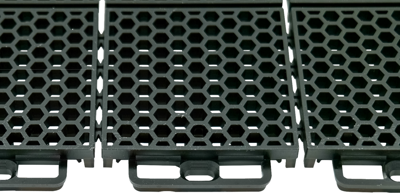 CALIBER ProTech Smooth Flooring - Black, Part Number 13610-1, 8 pcs