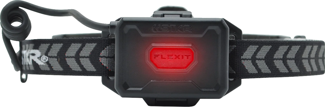 RISK RACING Headlamp - FLEXIT - Pro 3.0 - LED - 300 Lumens - Multi Functional 14204