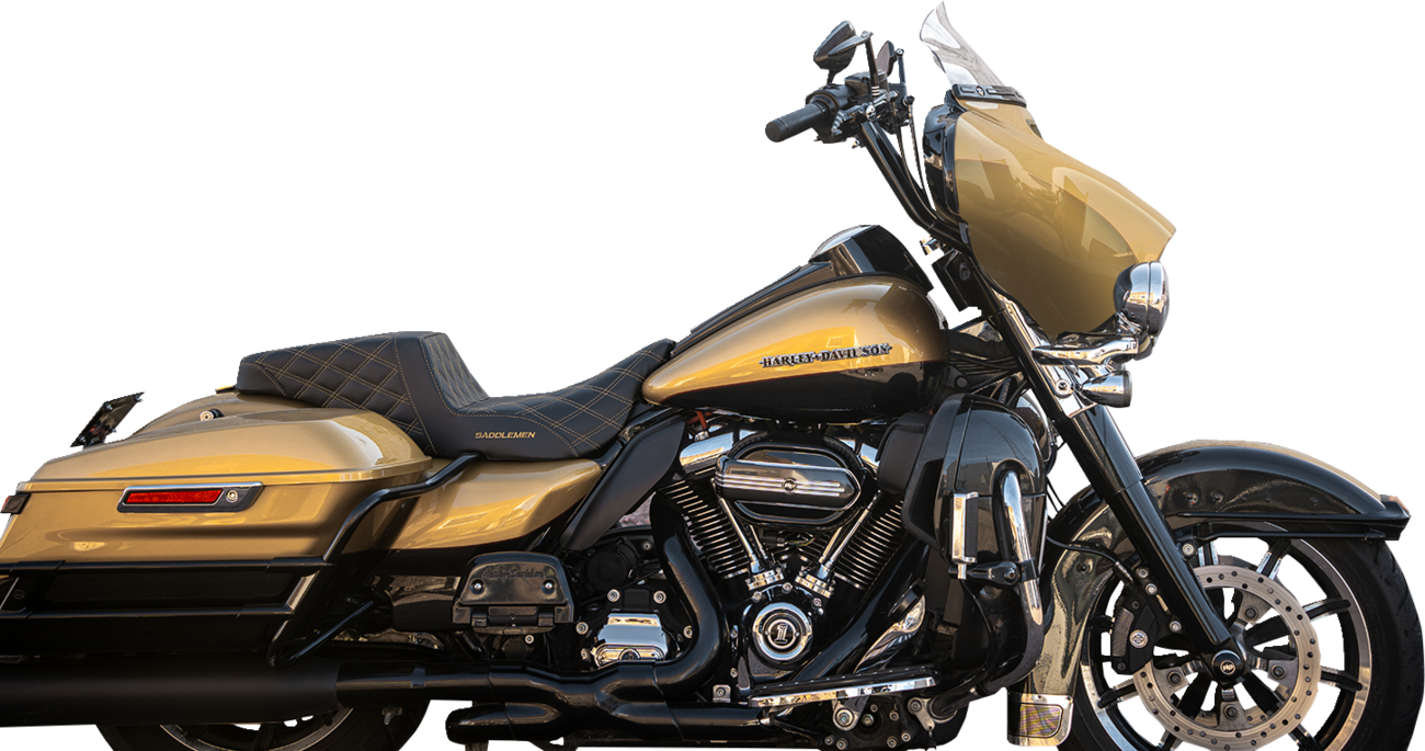 KLOCK WERKS Flare® Windshield - 6-1/2" - Clear - '14-'25 FLH KWW-01-0702