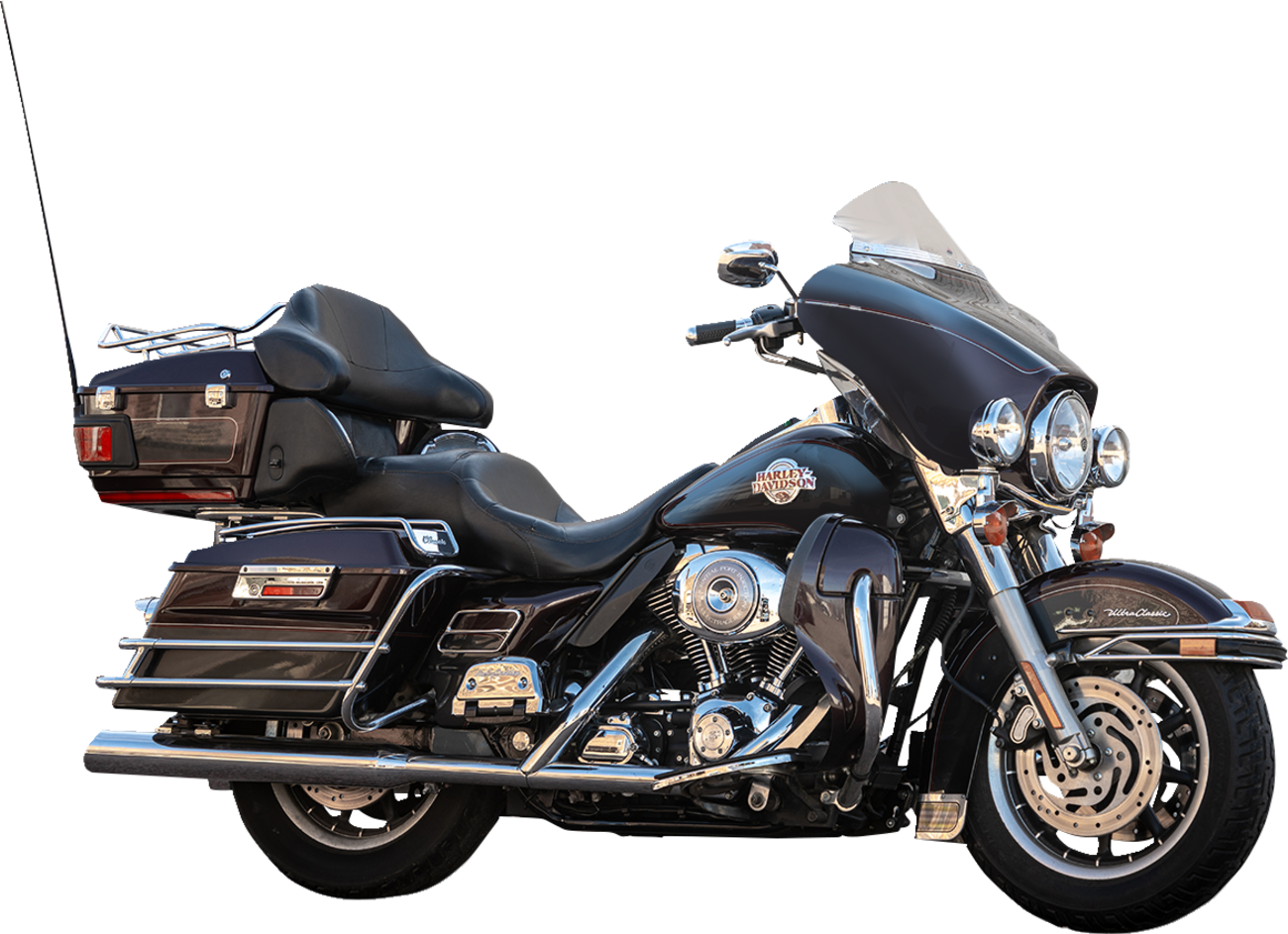 KLOCK WERKS Flare® Windshield - 6-1/2" - Clear - '96-'13 FLH KWW-01-0701