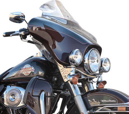 KLOCK WERKS Flare® Windshield - 6-1/2" - Clear - '96-'13 FLH KWW-01-0701