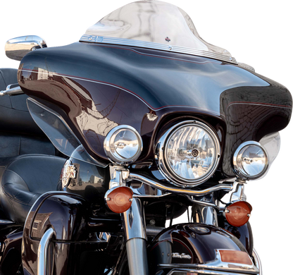 KLOCK WERKS Flare® Windshield - 6-1/2" - Clear - '96-'13 FLH KWW-01-0701