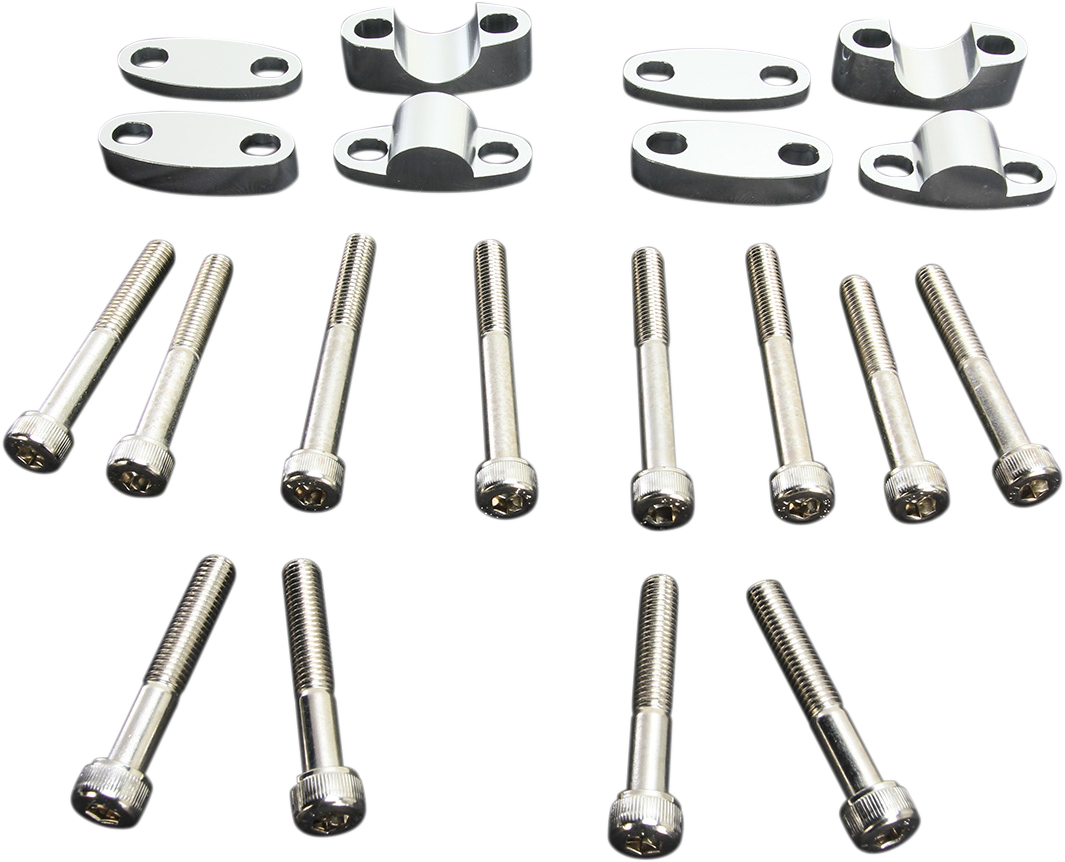 EMGO Aluminum Handlebar Riser Kit - 7/8" - Aluminum 23-09370
