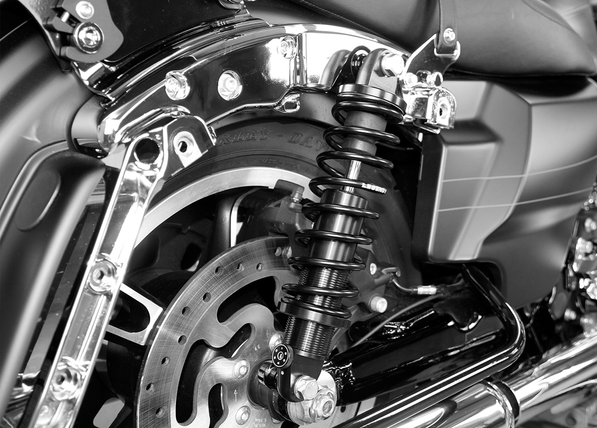 LEGEND SUSPENSION REVO-A Shocks - 13 inch Heavy Duty Black Coil Springs - Part 1310-0961