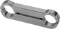 DAKOTA DIGITAL Chrome Gauge Mount - For 1.00" Risers BKT-5006