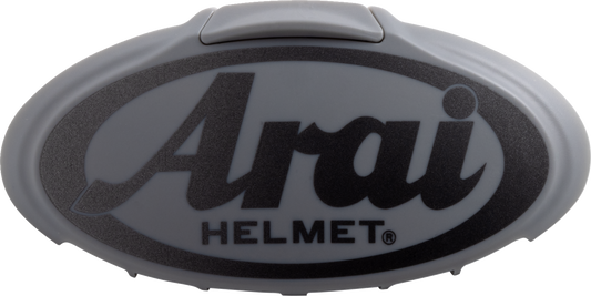 ARAI HELMETS 3D Arai Logo Duct - Metal Silver/Gray 102111