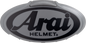 ARAI HELMETS 3D Arai Logo Duct - Modern Gray/Black 102106