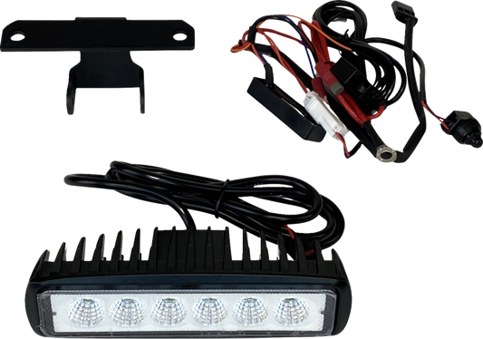 CUSTOM DYNAMICS LED Light Bar - White Lens - FLTR RG-LB-W-KIT
