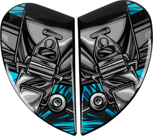 ICON Airframe Pro™ Side Plates - Outbreak - Blue 0133-1407