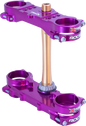 XTRIG Triple Clamp - 22 mm - Purple for Yamaha 501330801501