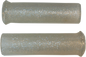 EMGO Star Fire Flake Grips - Retro - Metal - 1" - Silver 42-21119