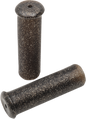 EMGO Star Fire Flake Grips - Retro - Metal - 7/8" - Black 42-21120