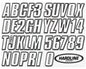 FACTORY MATCHED SERIES 800 WHITE REGISTRATION KITS