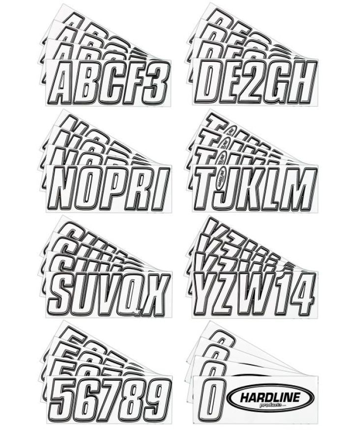 FACTORY MATCHED SERIES 800 WHITE REGISTRATION KITS
