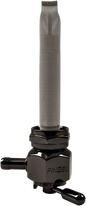 PINGEL Hex Fuel Valve - Black Chrome - 3/8" NPT 6211-CHBLK