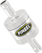 PINGEL Fuel Filter - Standard - Chrome - 3/8" SS5C