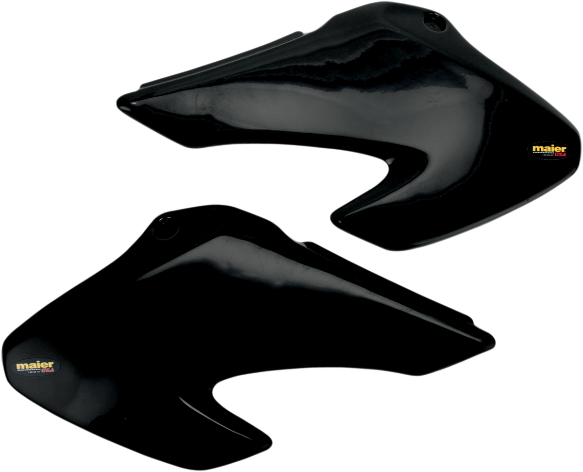 MAIER Radiator Scoops - Black - Honda - XR '01-'03 600200