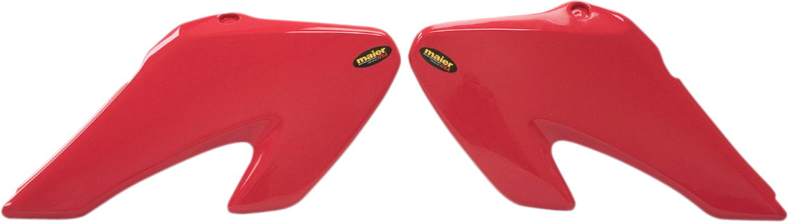 MAIER Radiator Scoops - Red - Honda - XR '01-'03 60020-12