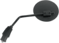 EMGO Mirror - Enduro - Side View - Round - Black - Each 20-64580