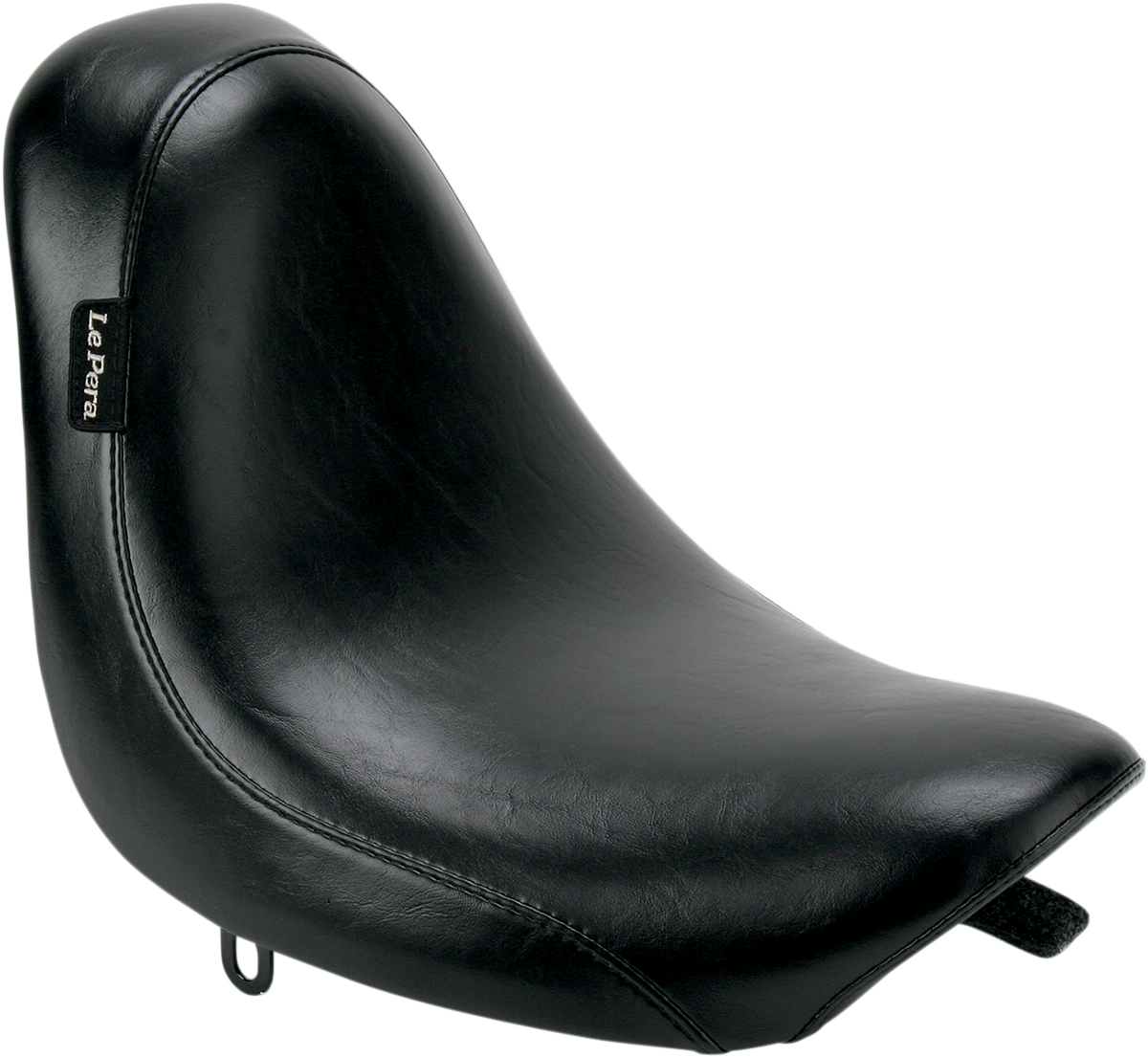 LE PERA Silhouette Solo Seat - Smooth - Black - FXST '00-'07 LD-850