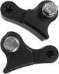 PINGEL Shock Lowering Bracket Kit - Rear - Lowers 1.00" - Black - FL 62140B