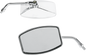 EMGO Mirror - "Big One"/Cruiser - Side View - Rectangle - M10 x 1.25 | M10 x 1.25 (Left Hand) - Chrome 20-42464
