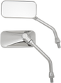 EMGO Mirrors - El Chico - Side View - Rectangle - Chrome - M10x1.25 - Pair 20-42470