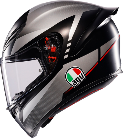 AGV K1 S Helmet - Lap - Matte Black/Gray/Red - XL 2118394003-034-XL