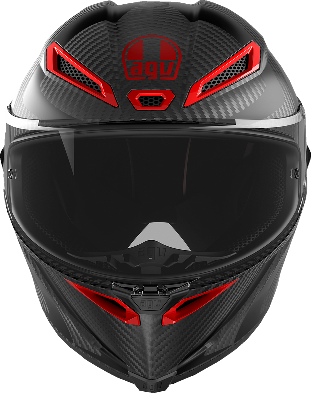 AGV Pista GP RR Helmet - Intrepido - Matte Carbon/Black/Red - Medium 2118356002-019-M