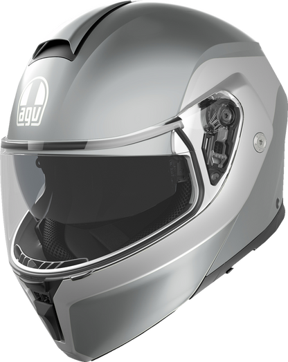 AGV Streetmodular Helmet - Levico - Double Light Gray - Large 2118296002004L