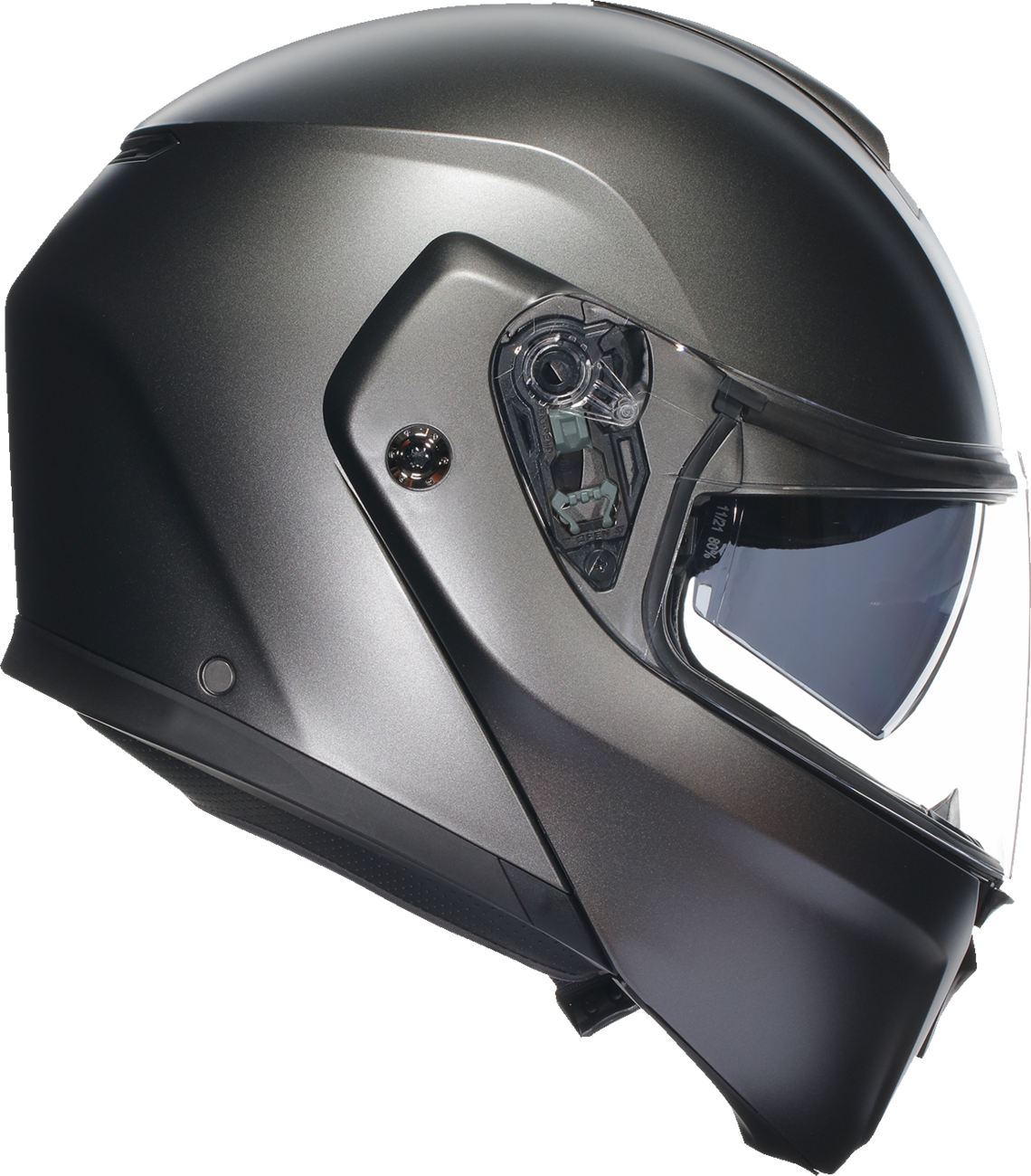 AGV Streetmodular Helmet - Mono - Matte Gray - Large 2118296002009L