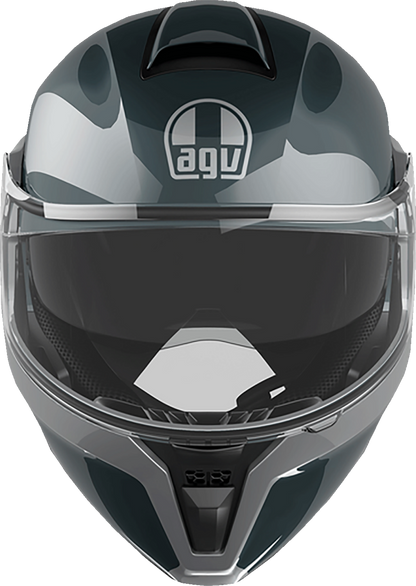 AGV Streetmodular Helmet - Levico - Gray/Silver - Medium 2118296002003M