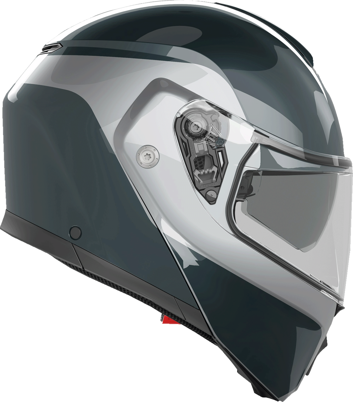 AGV Streetmodular Helmet - Levico - Gray/Silver - Medium 2118296002003M