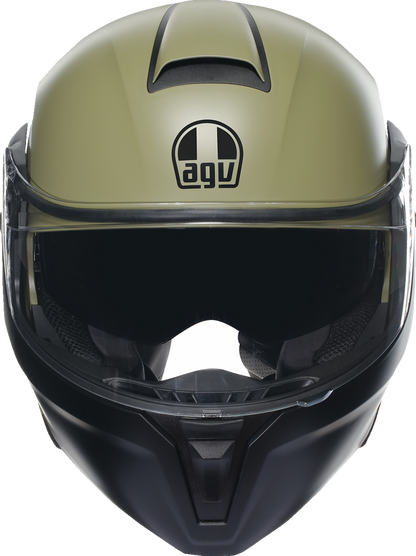 AGV Streetmodular Helmet - Mono - Matte Pastello Green/Black - 2XL 21182960020102X
